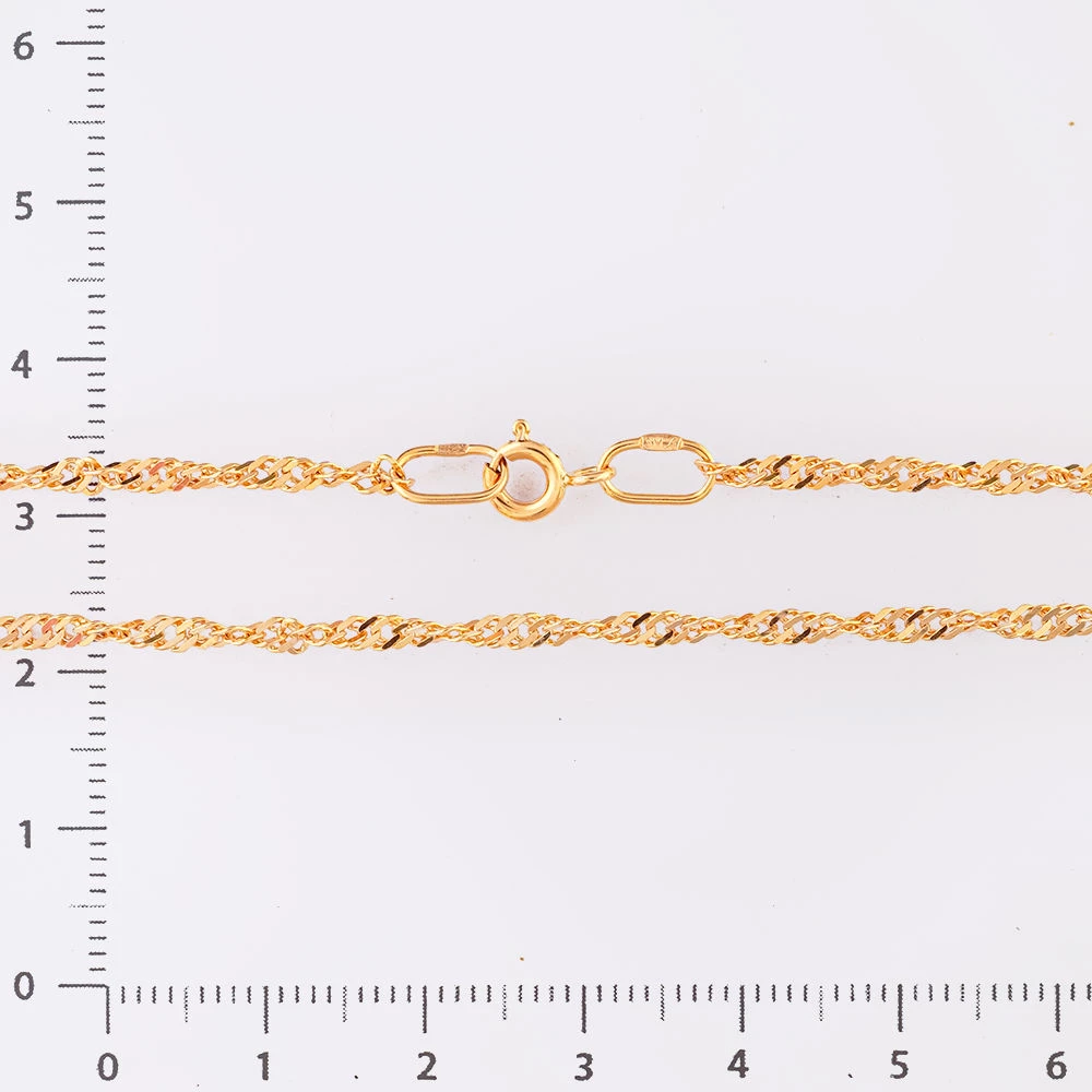 Цепь из красного золота 585 пробы