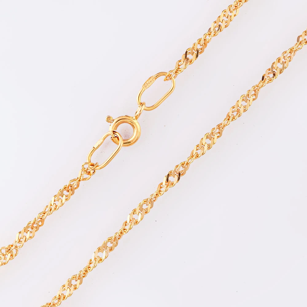 Цепь из красного золота 585 пробы