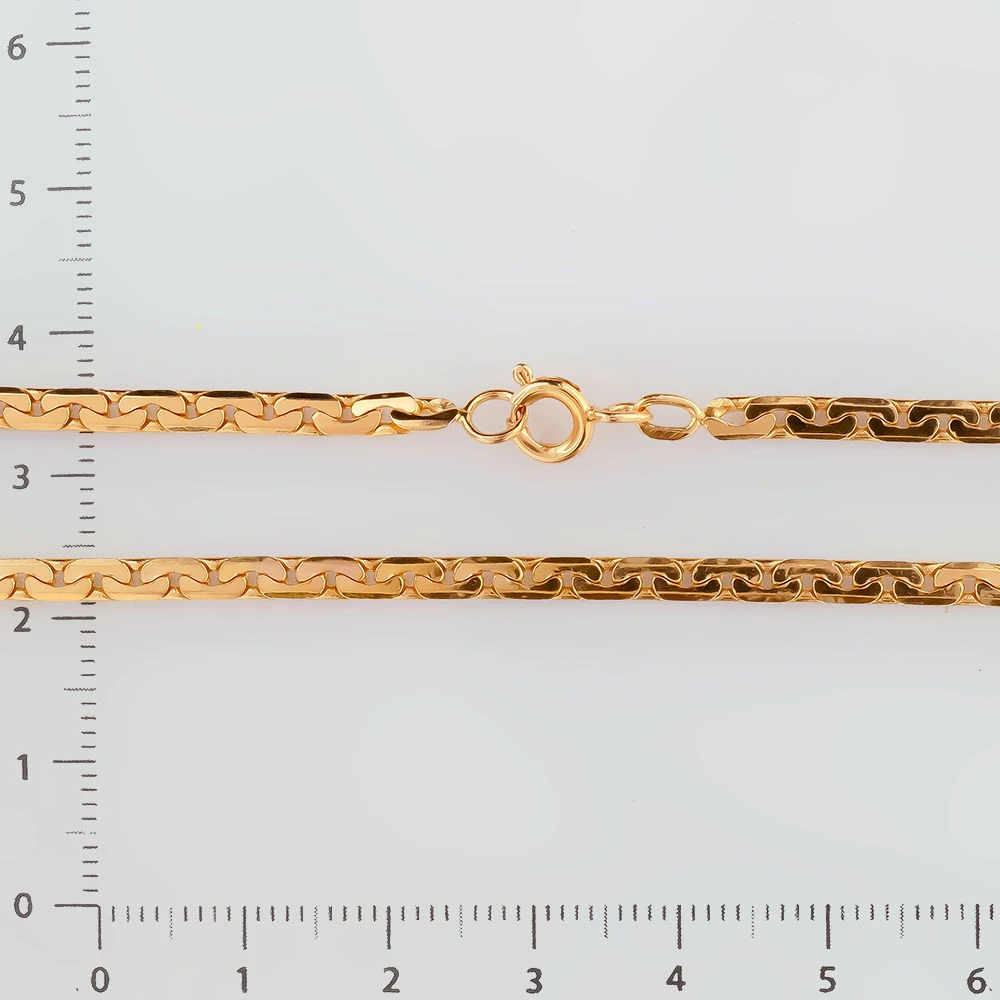 Цепь из красного золота 585 пробы