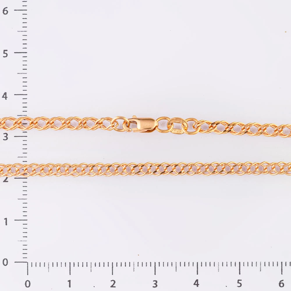 Цепь из красного золота 585 пробы