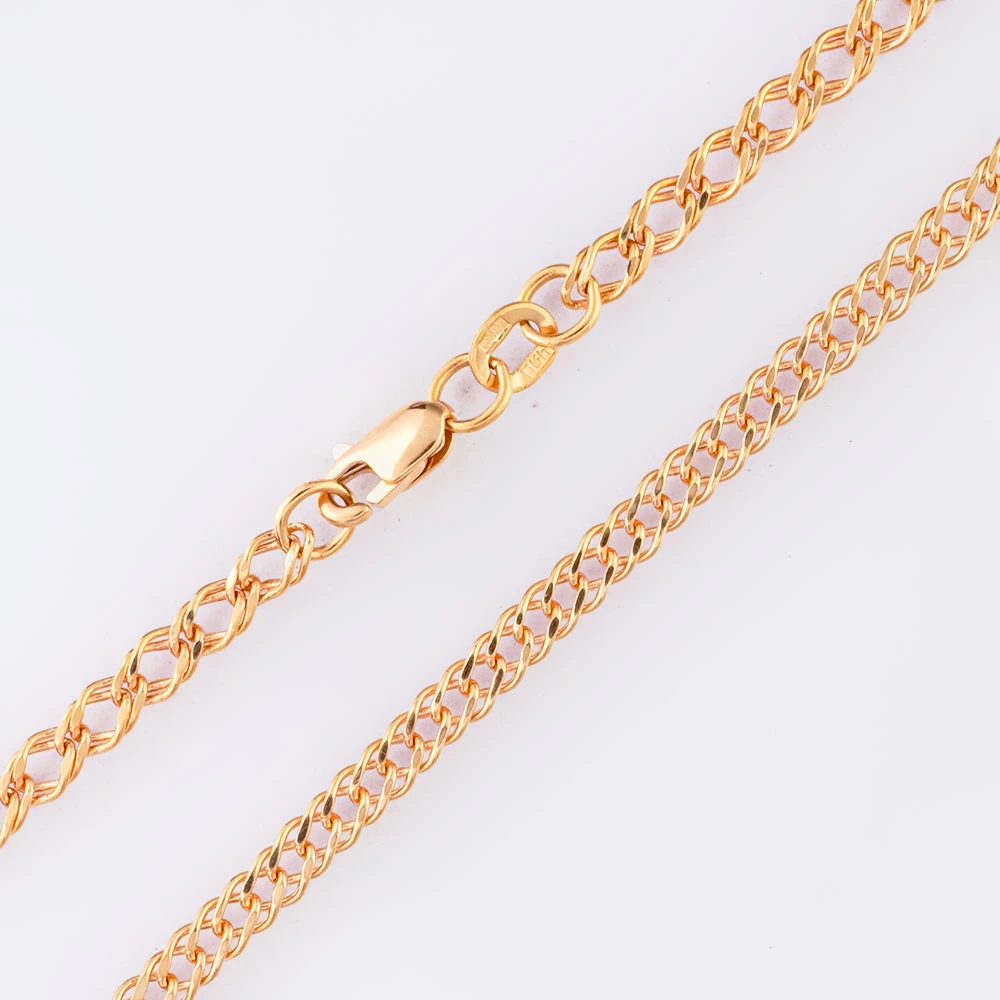 Цепь из красного золота 585 пробы