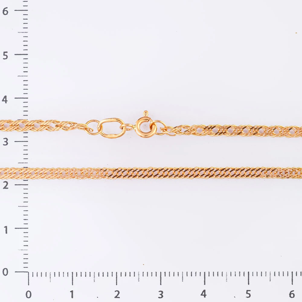 Цепь из красного золота 585 пробы