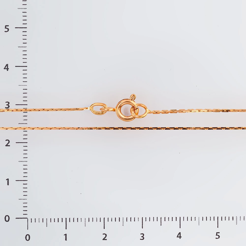 Цепь из красного золота 585 пробы