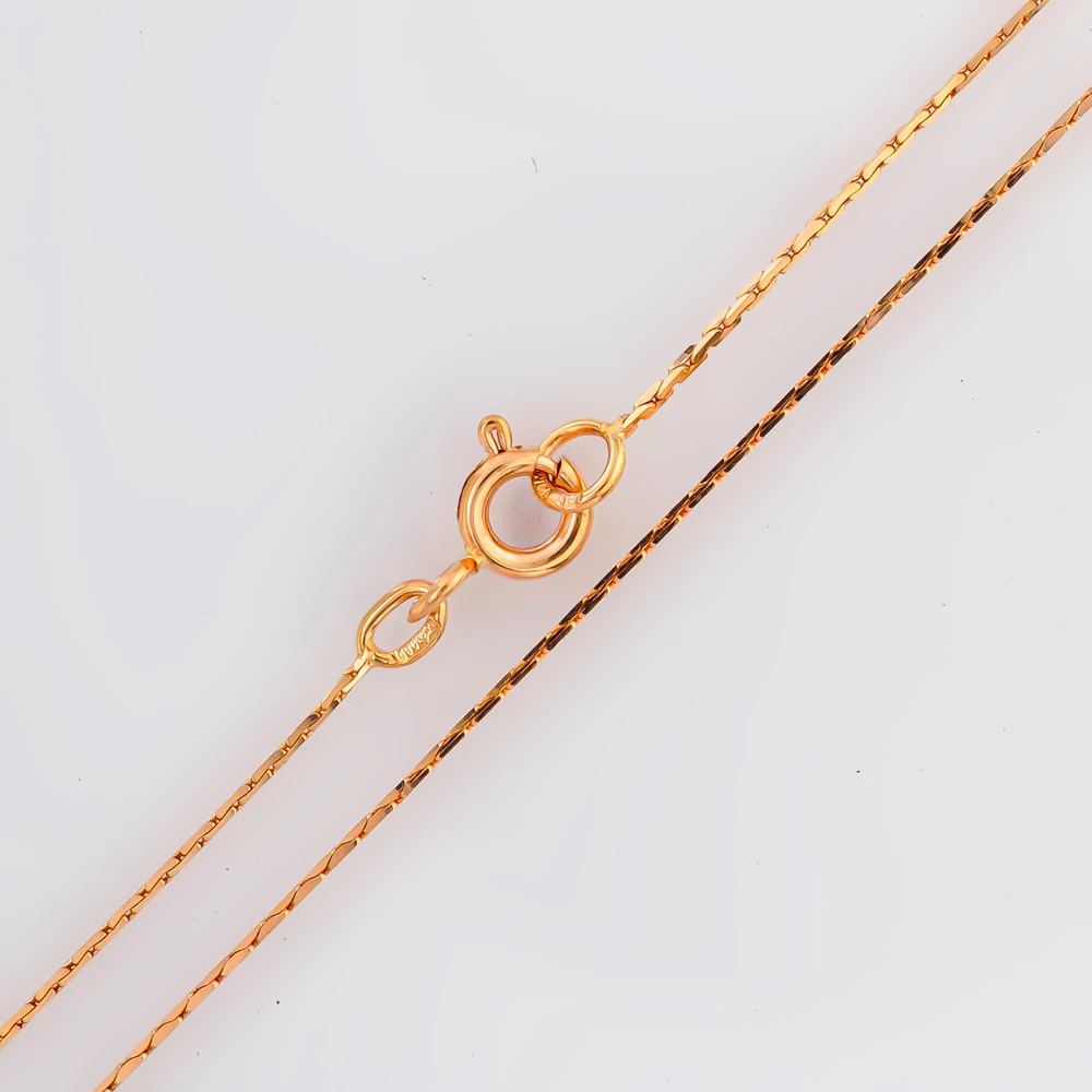 Цепь из красного золота 585 пробы