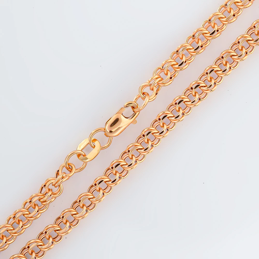 Цепь из красного золота 585 пробы