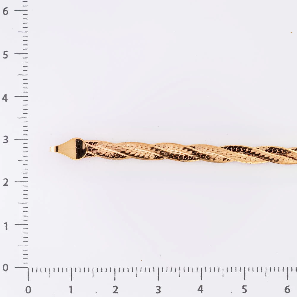 Цепь из красного золота 585 пробы