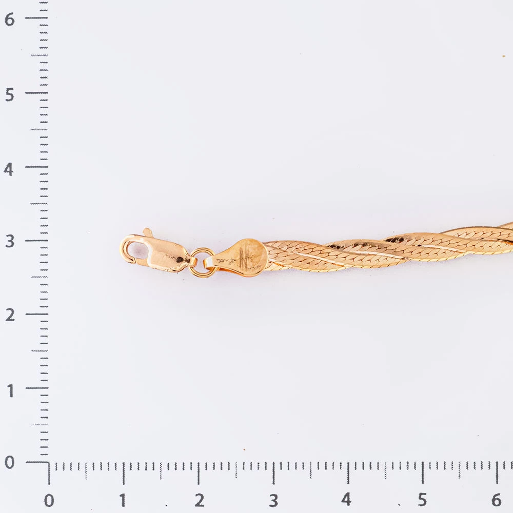 Цепь из красного золота 585 пробы