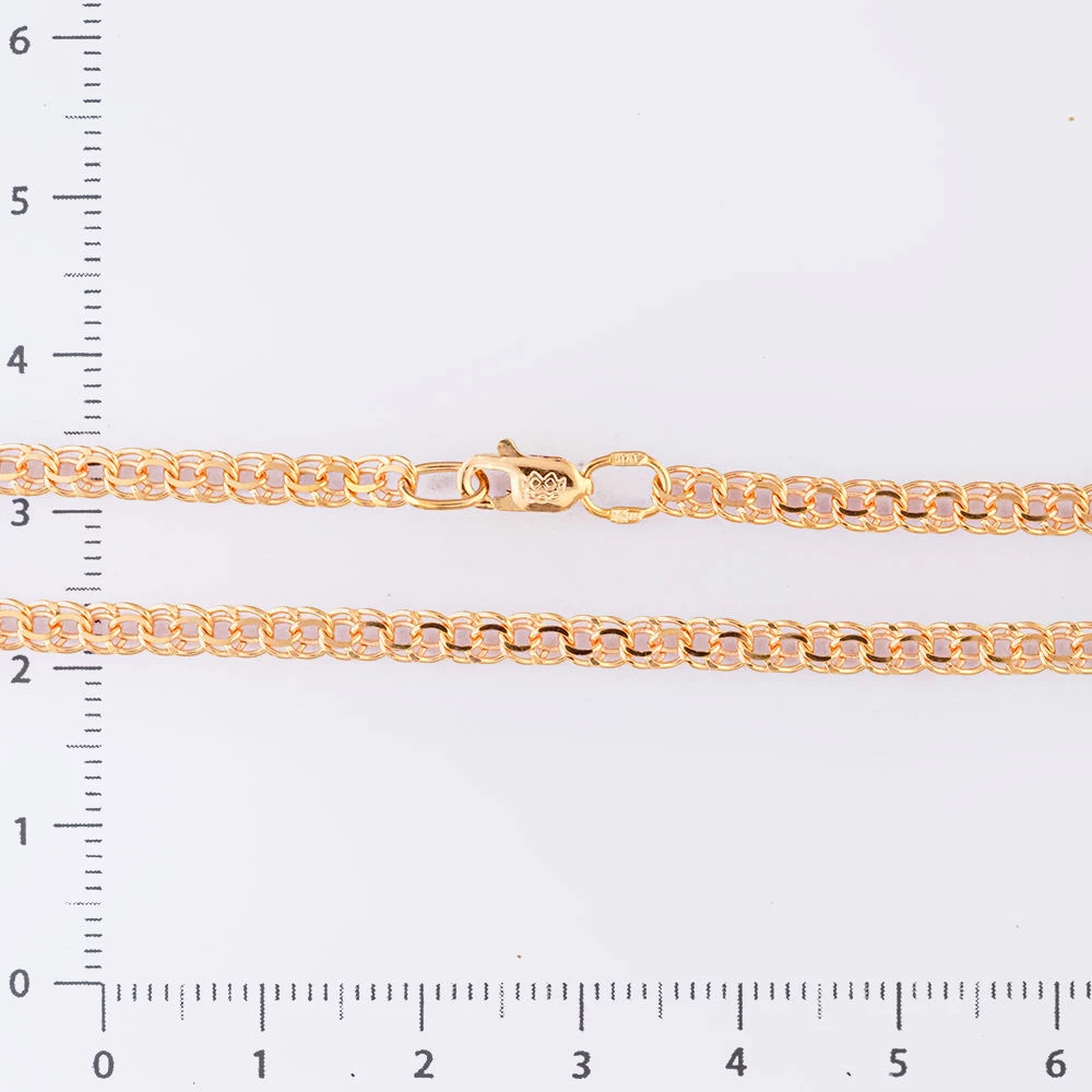 Цепь из красного золота 585 пробы