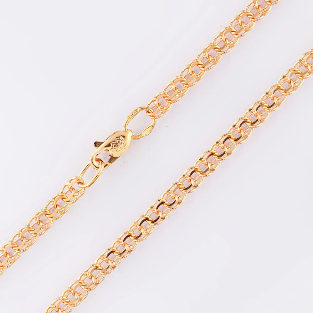 Цепь из красного золота 585 пробы