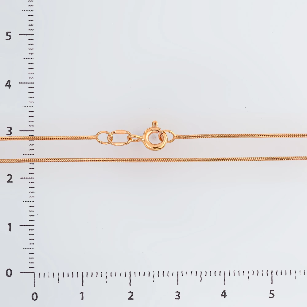 Цепь из красного золота 585 пробы