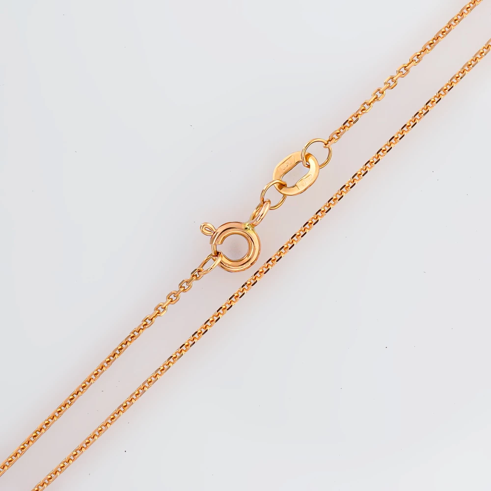 Цепь из красного золота 585 пробы