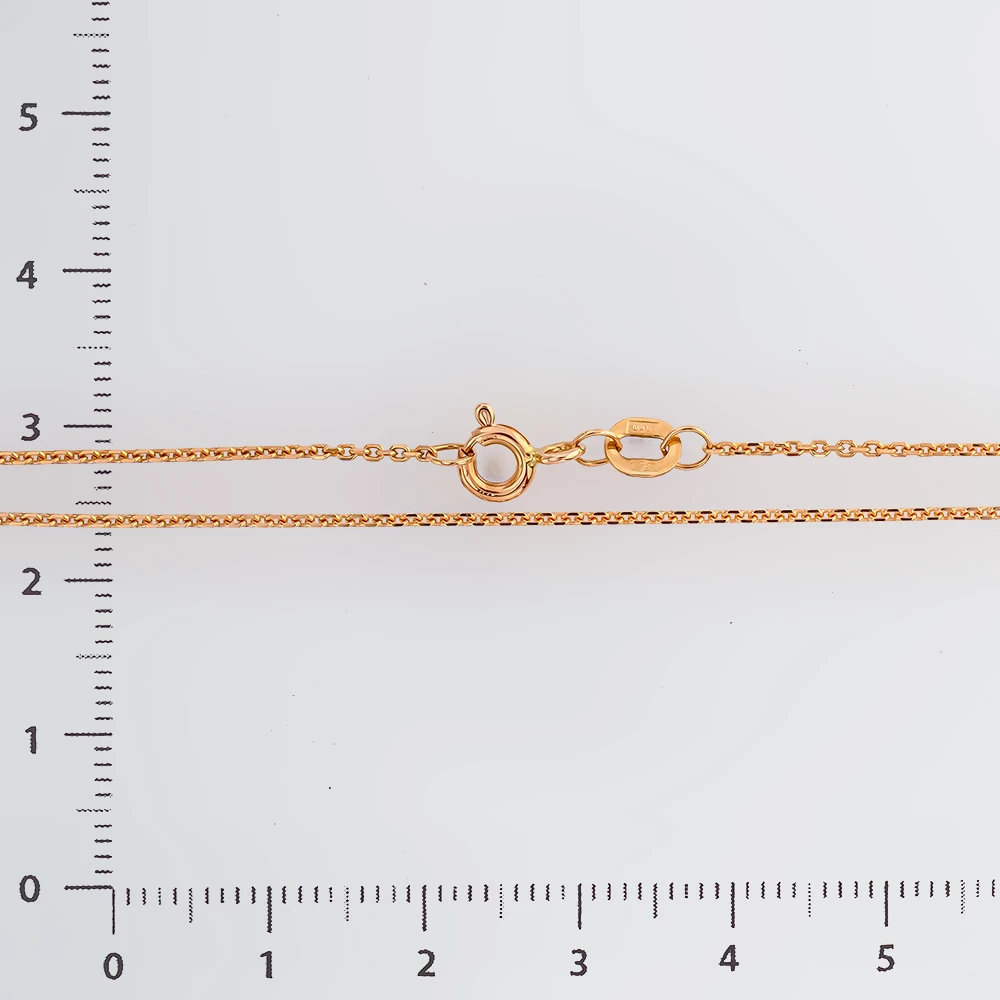 Цепь из красного золота 585 пробы