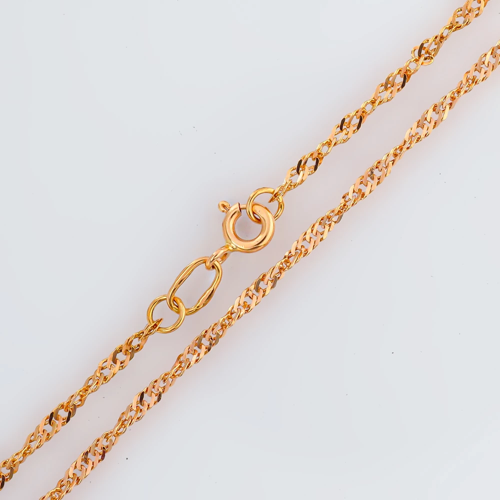 Цепь из красного золота 585 пробы