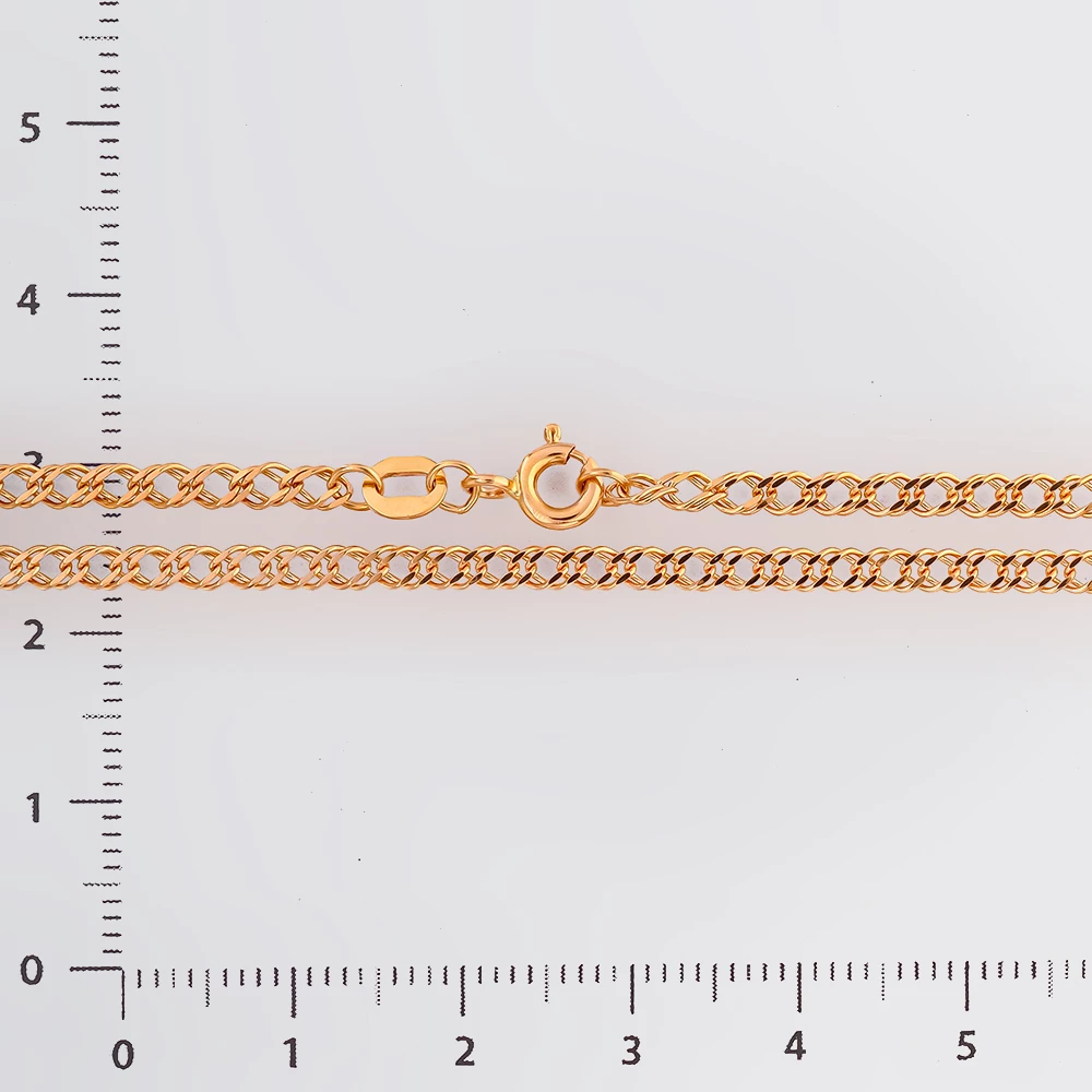 Цепь из красного золота 585 пробы