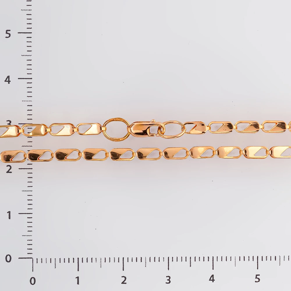 Цепь из красного золота 585 пробы