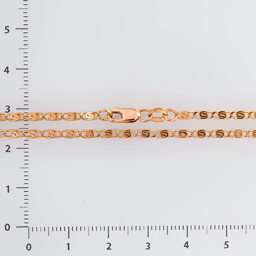 Цепь из красного золота 585 пробы