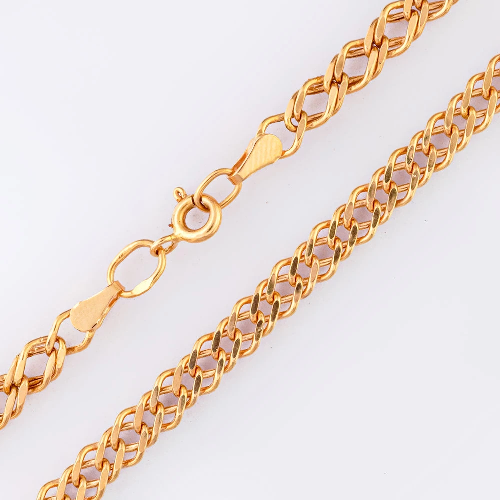 Цепь из красного золота 585 пробы