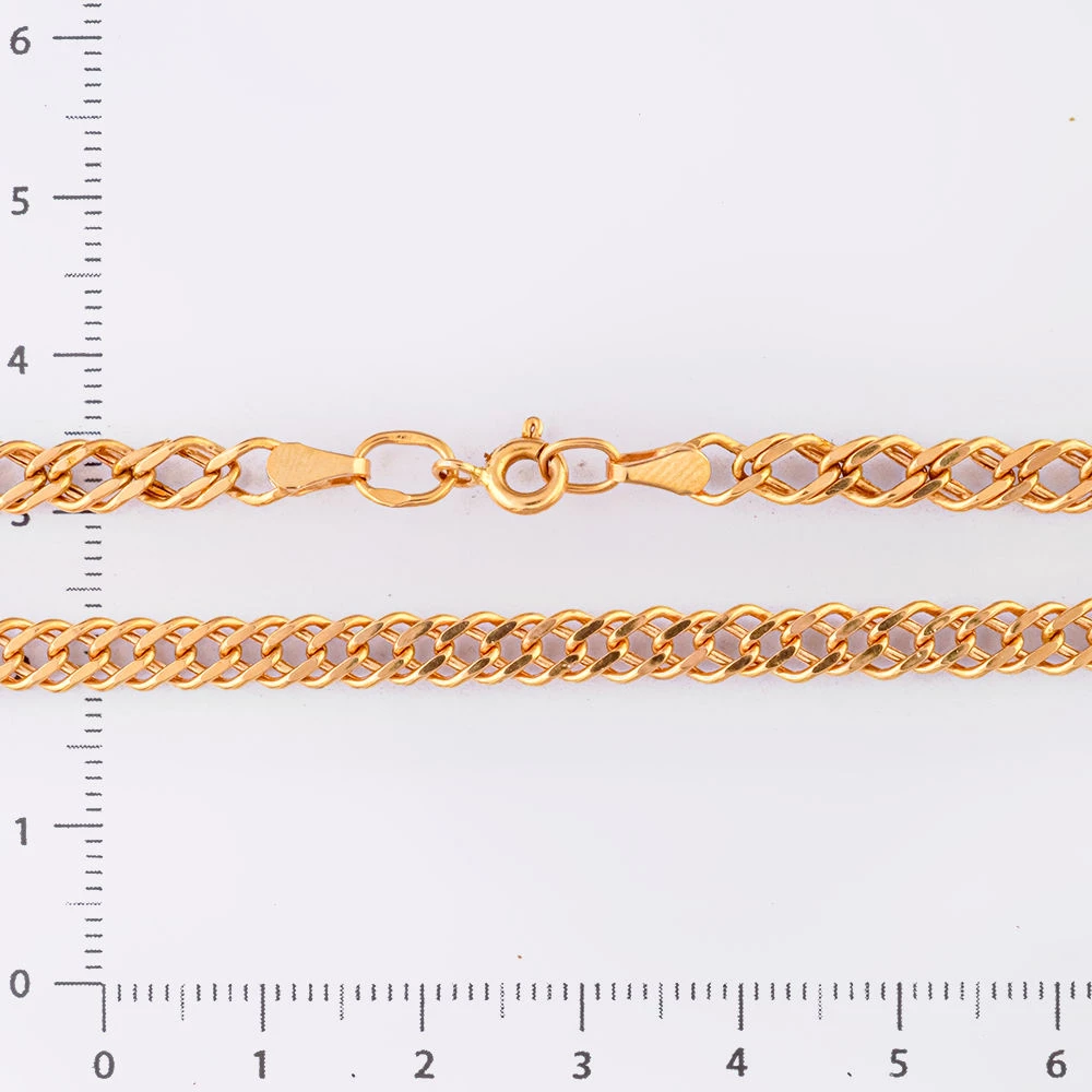 Цепь из красного золота 585 пробы