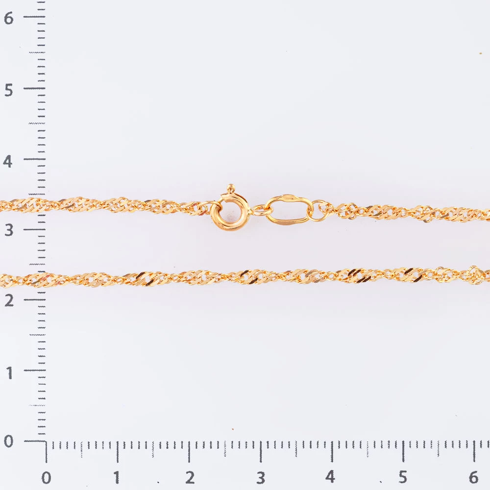 Цепь из красного золота 585 пробы