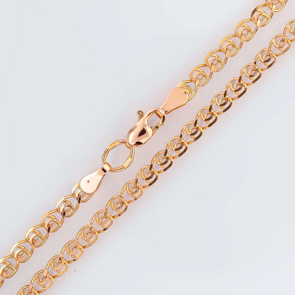 Цепь из красного золота 585 пробы