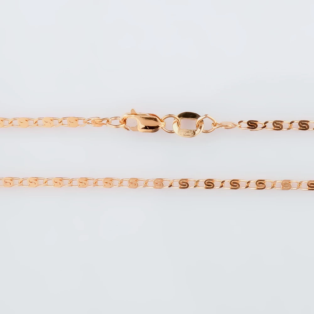 Цепь из красного золота 585 пробы