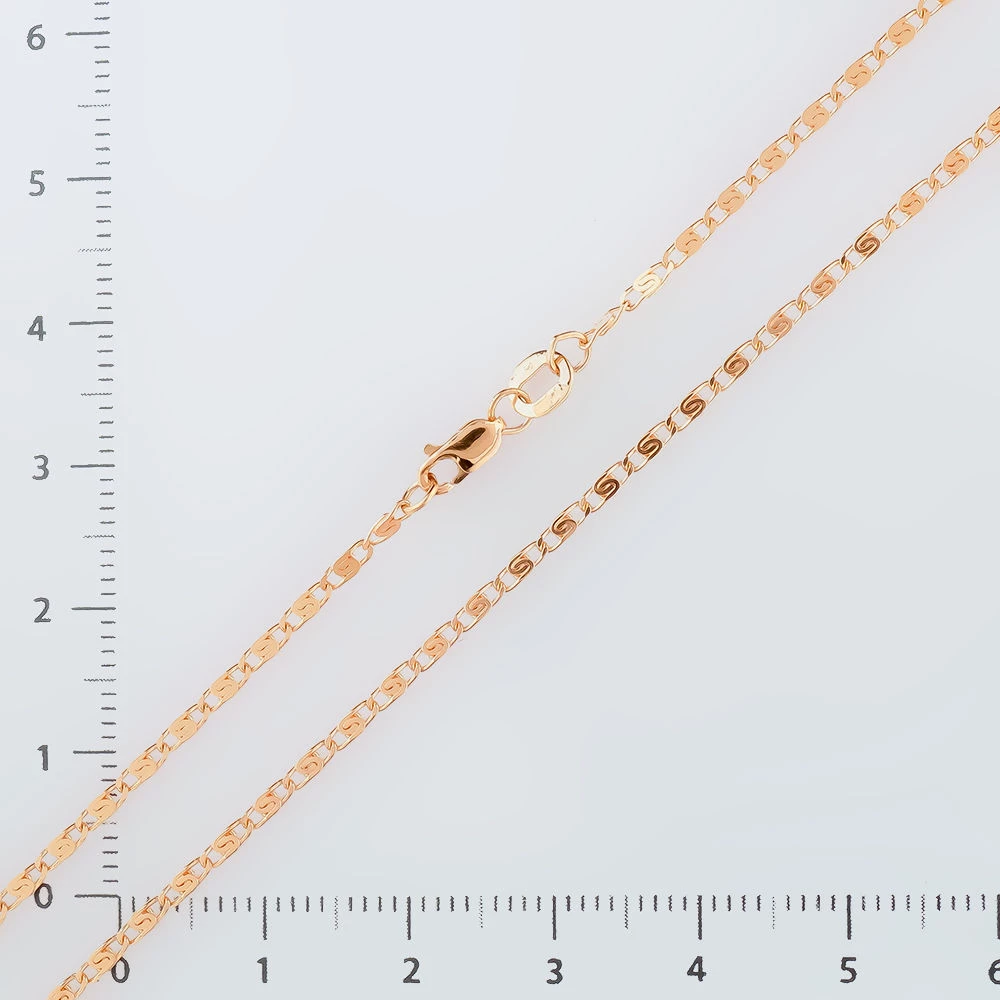 Цепь из красного золота 585 пробы