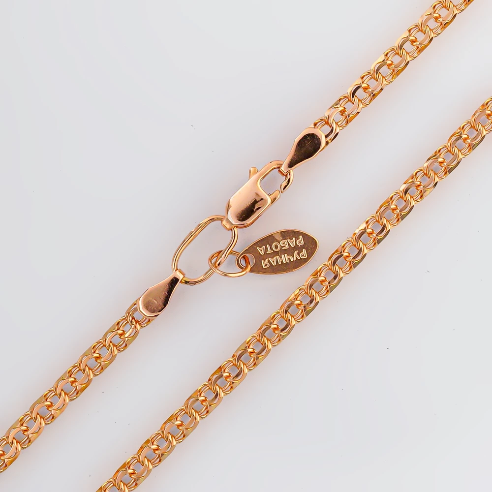 Цепь из красного золота 585 пробы