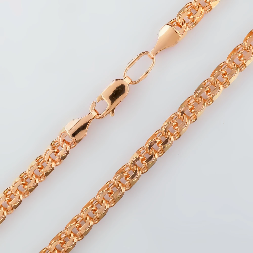 Цепь из красного золота 585 пробы