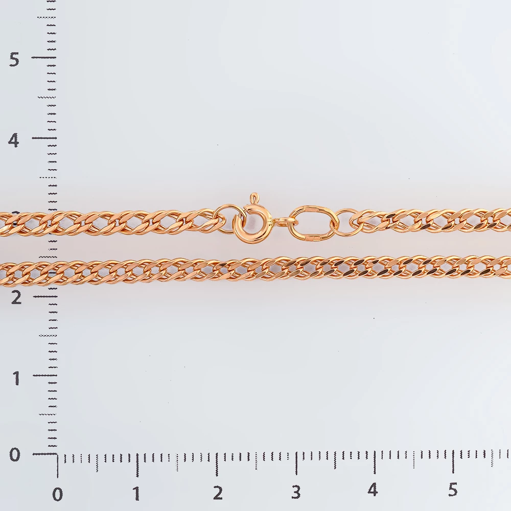 Цепь из красного золота 585 пробы