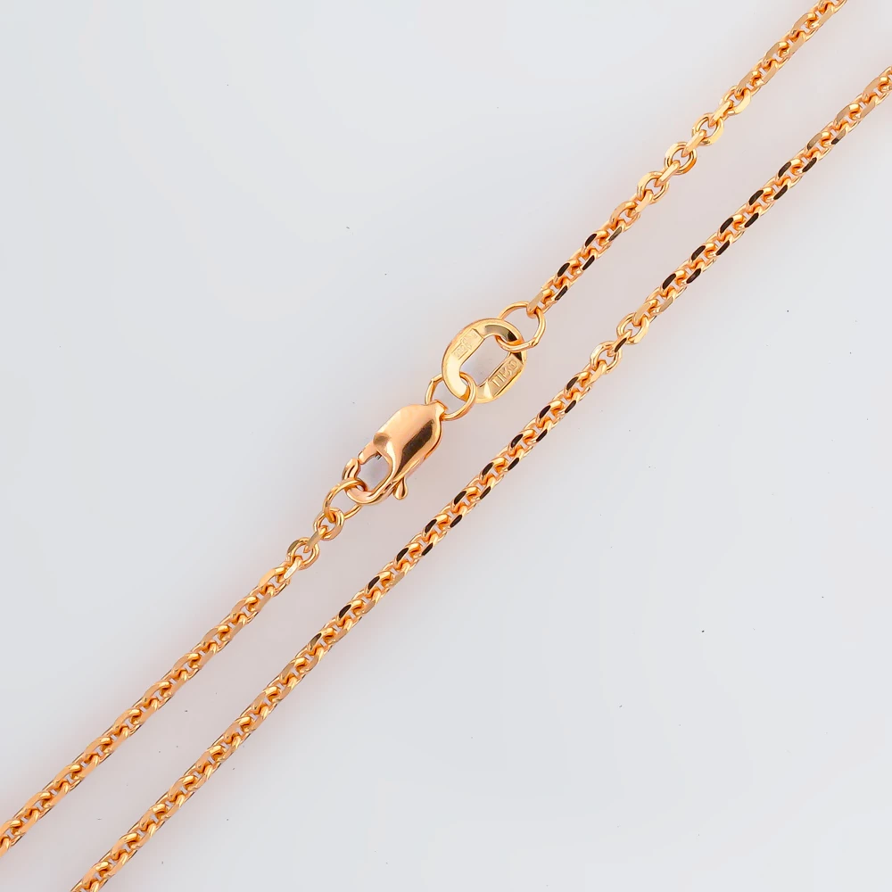 Цепь из красного золота 585 пробы