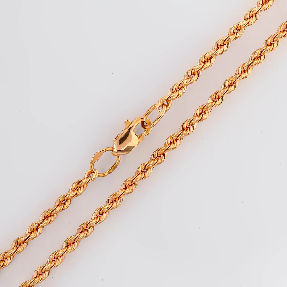 Цепь из красного золота 585 пробы