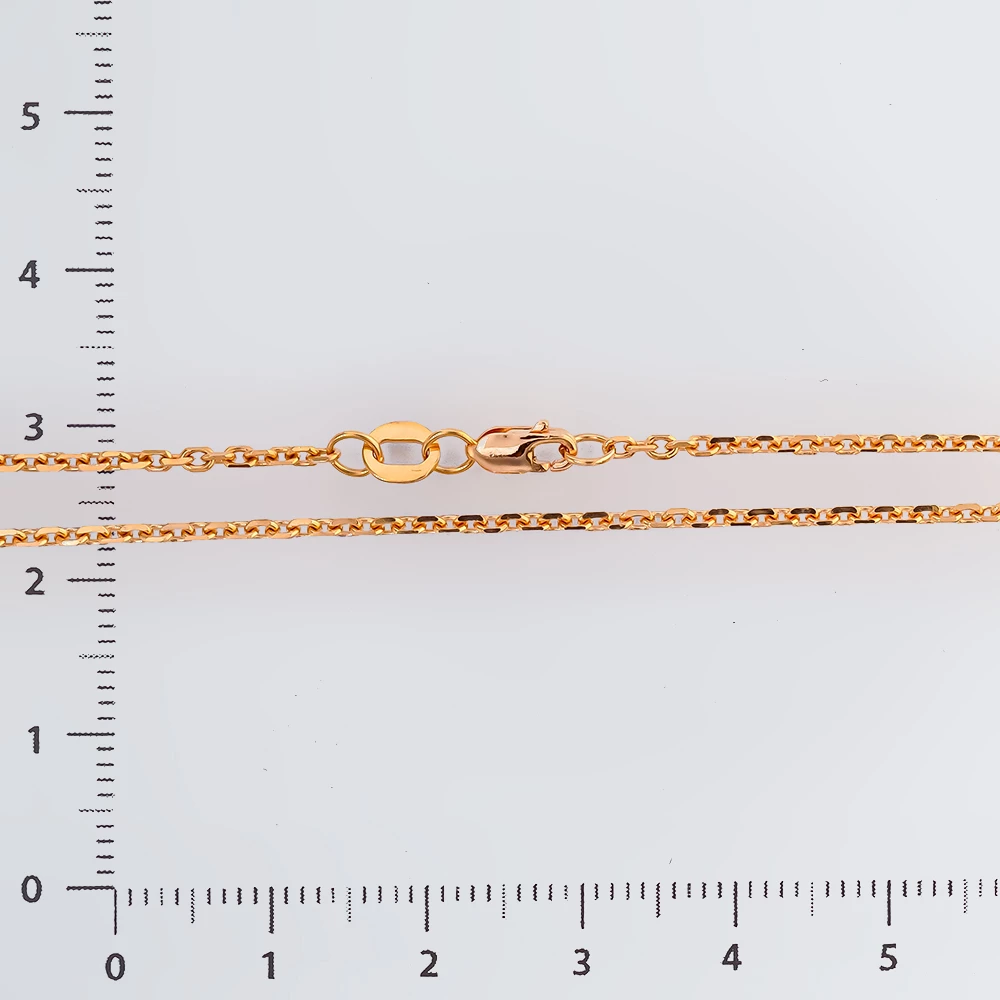 Цепь из красного золота 585 пробы