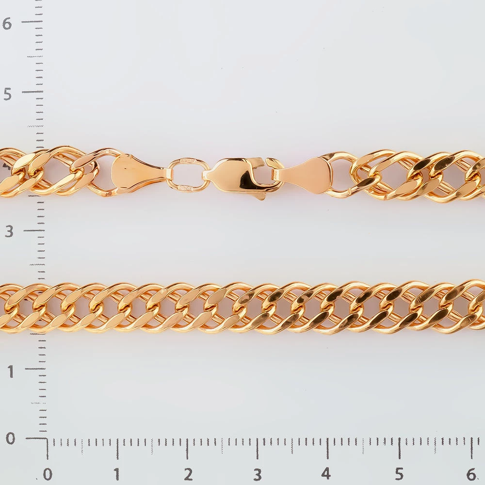 Цепь из красного золота 585 пробы