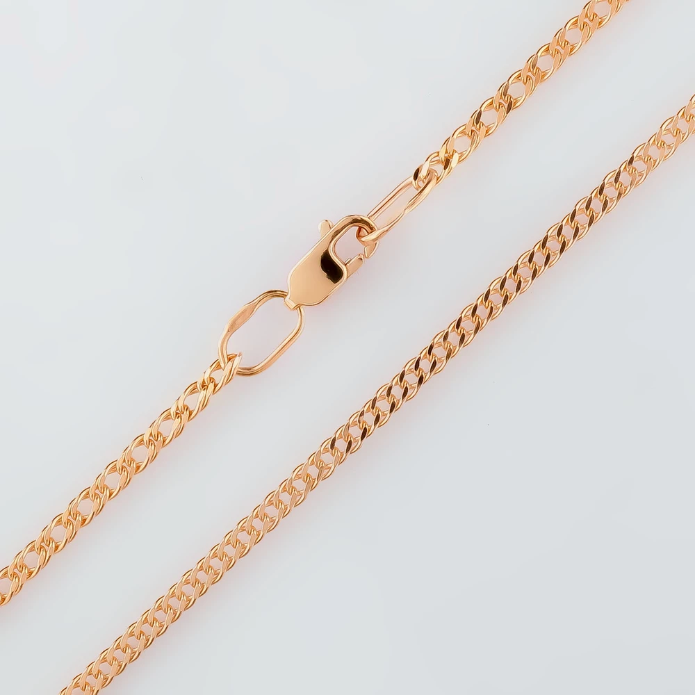 Цепь из красного золота 585 пробы