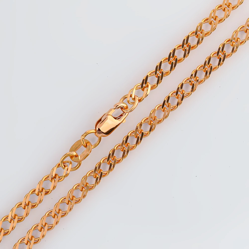 Цепь из красного золота 585 пробы