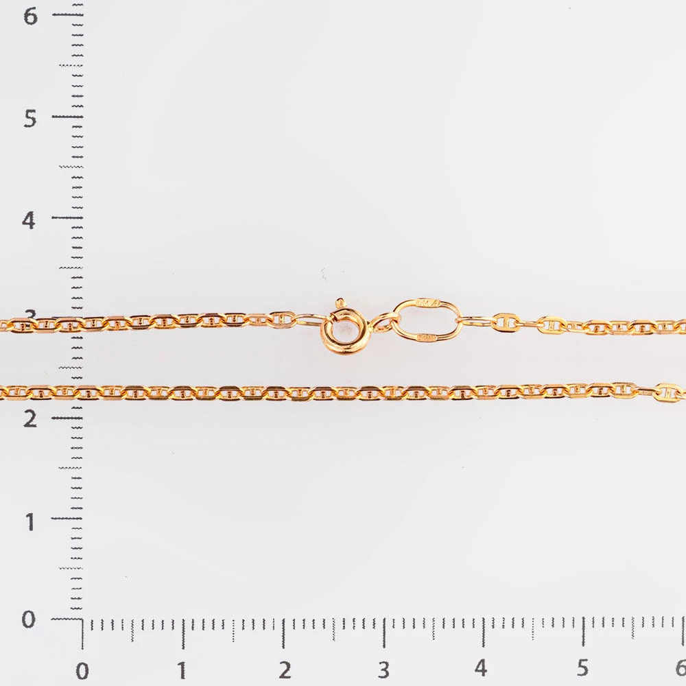 Цепь из красного золота 585 пробы