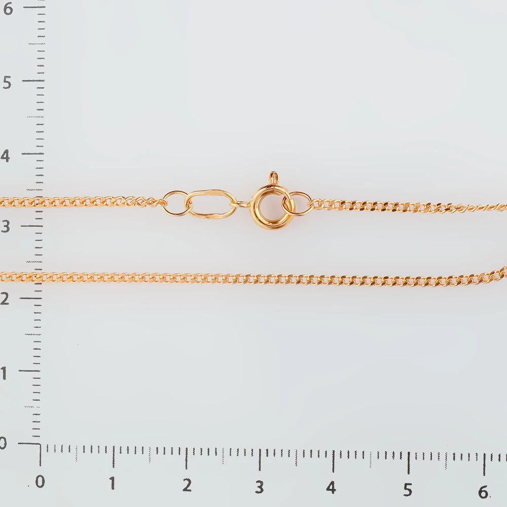 Цепь из красного золота 585 пробы