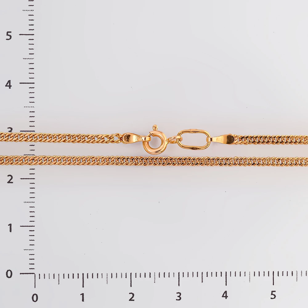 Цепь из красного золота 585 пробы