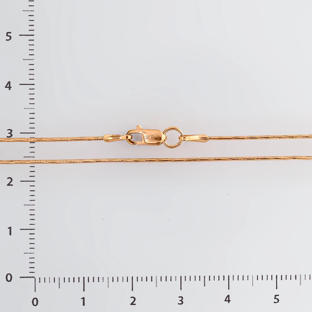 Цепь из красного золота 585 пробы