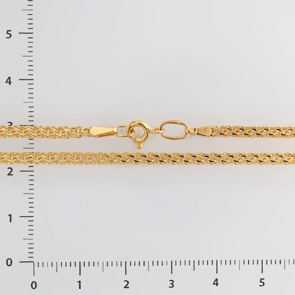 Цепь из желтого золота 585 пробы