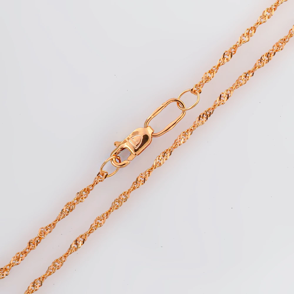 Цепь из красного золота 585 пробы