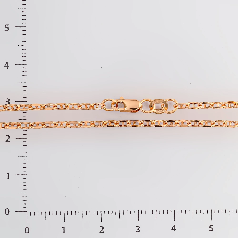 Цепь из красного золота 585 пробы