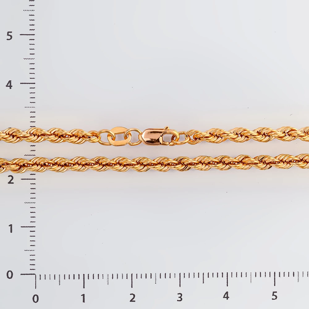 Цепь из красного золота 585 пробы