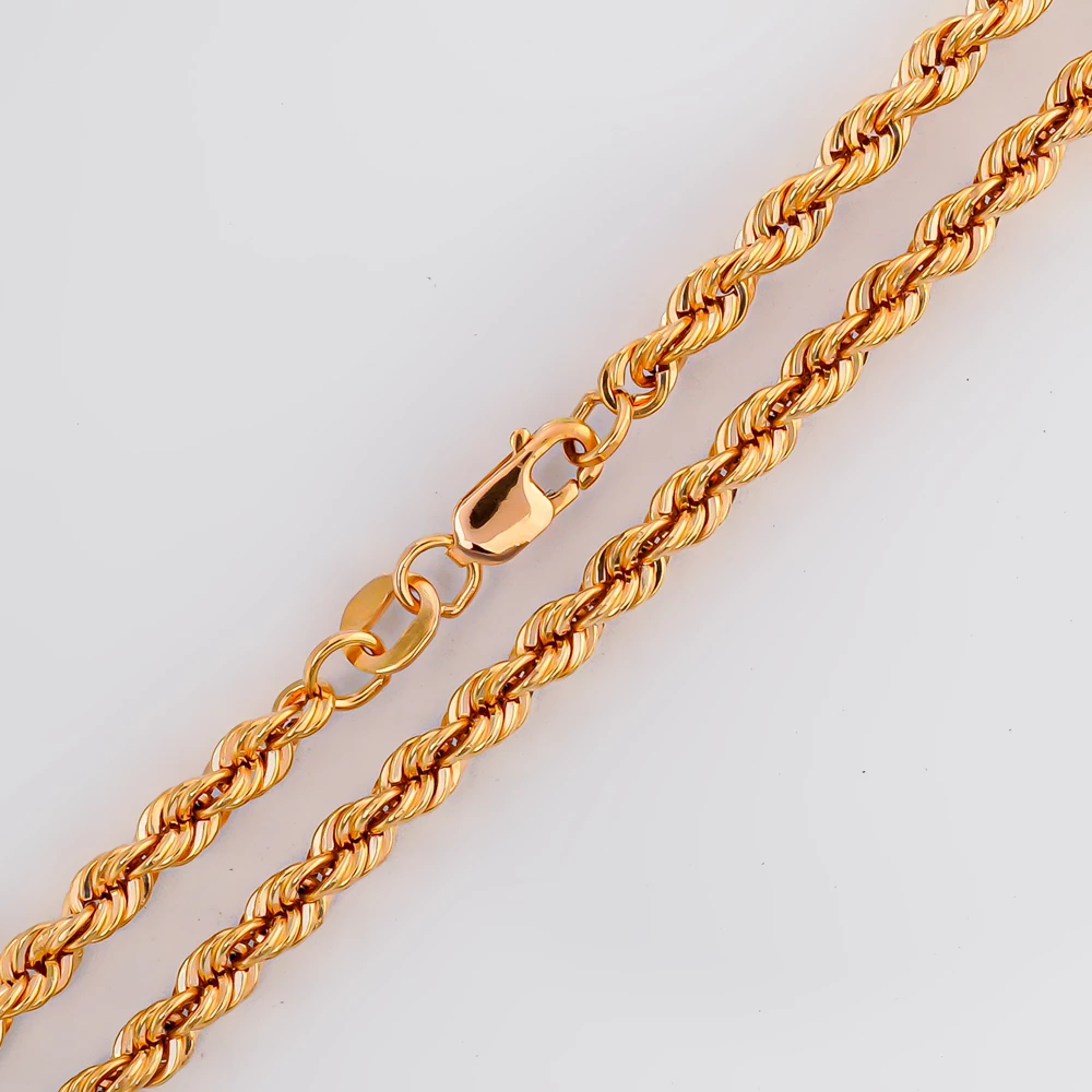 Цепь из красного золота 585 пробы