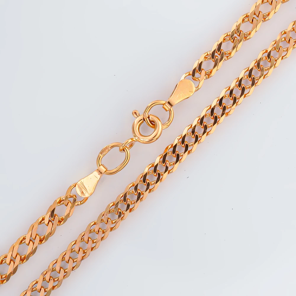 Цепь из красного золота 585 пробы