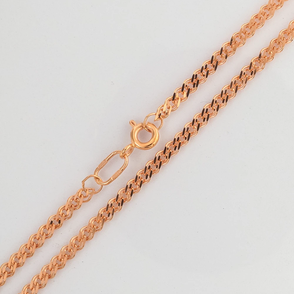 Цепь из красного золота 585 пробы