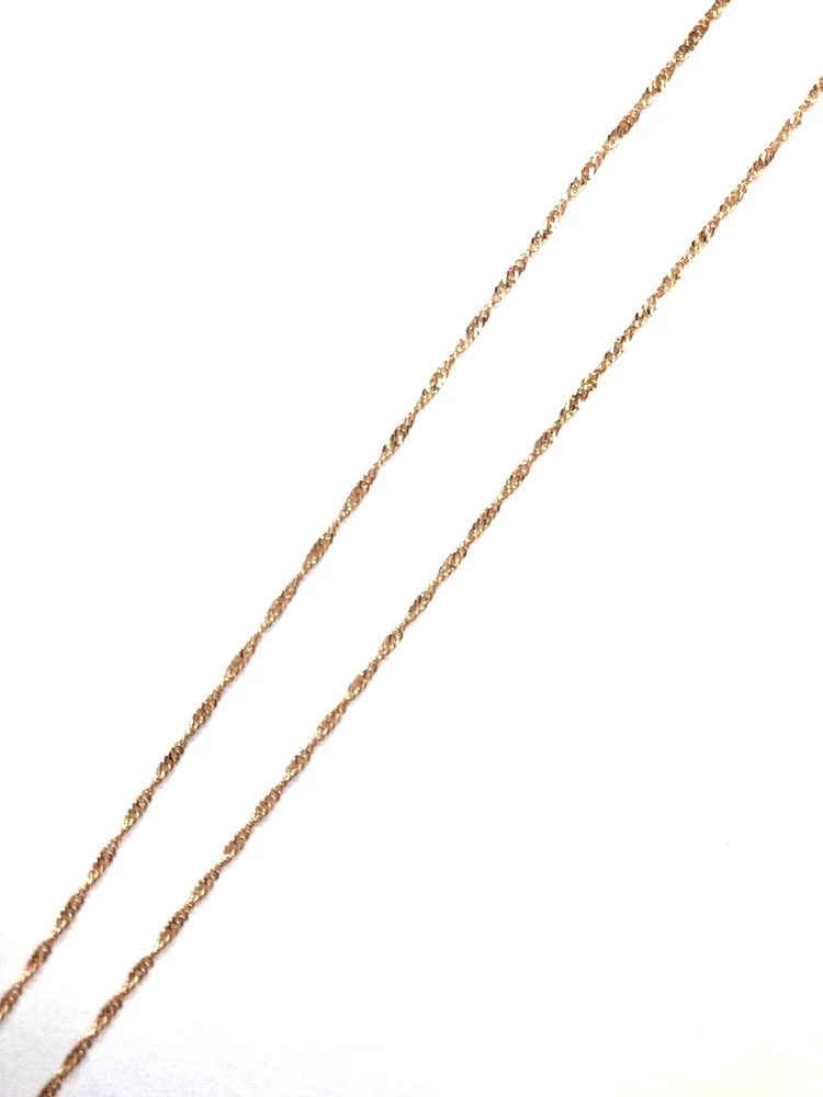 Цепь из красного золота 585 пробы