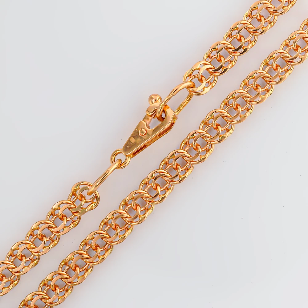 Цепь из красного золота 585 пробы