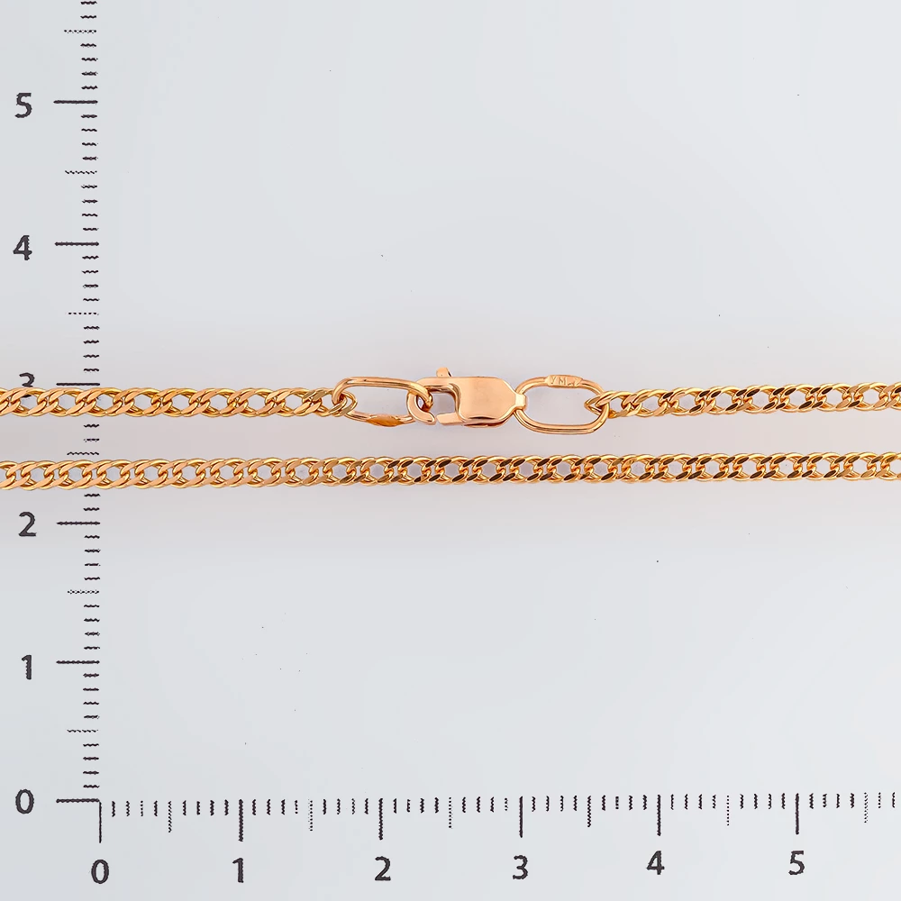 Цепь из красного золота 585 пробы