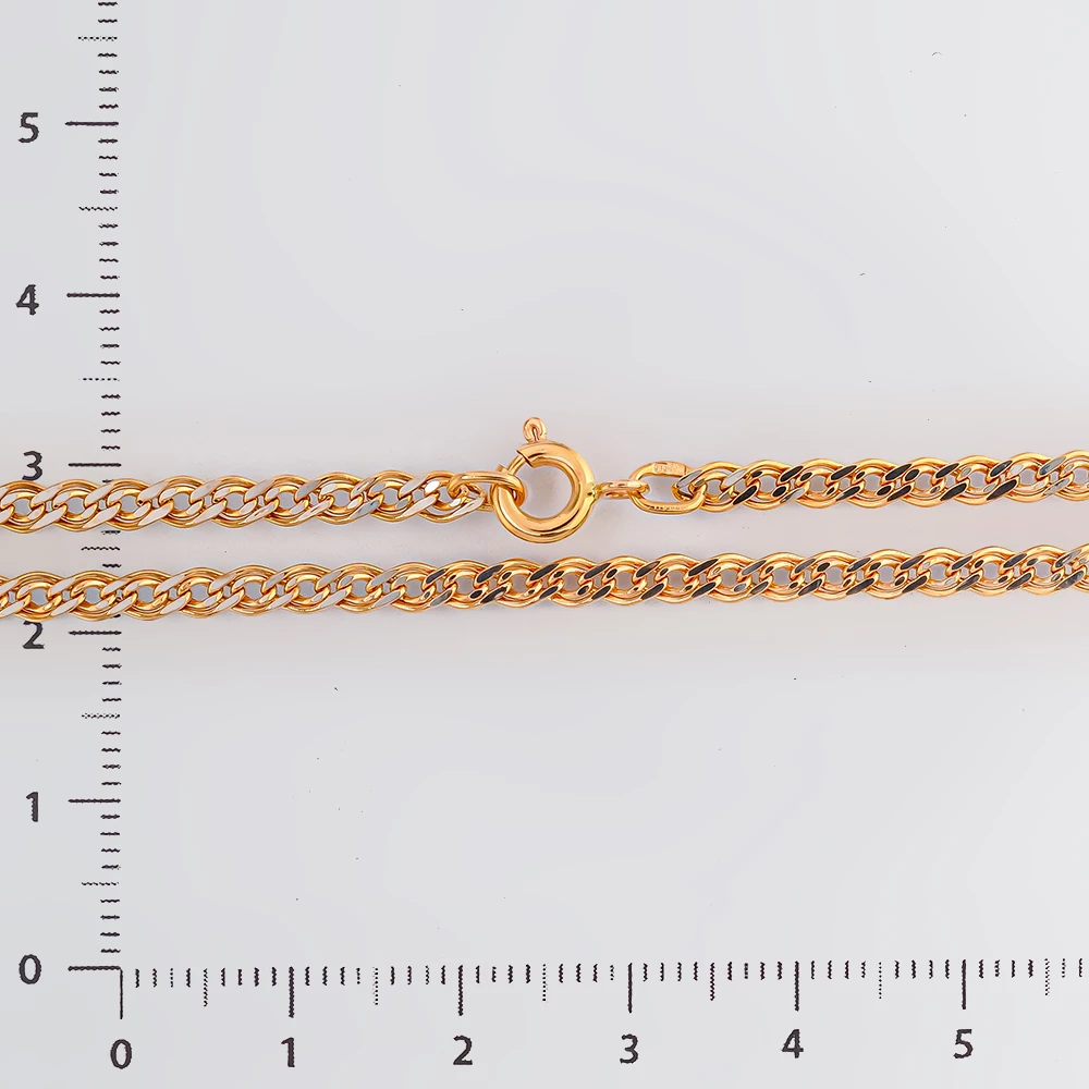 Цепь из красного золота 585 пробы